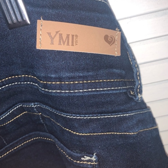 YMI Wanna a beta butt Stretchy Skinny Jeans New Size 24 - Picture 11 of 12